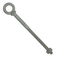 SEB144G 1/4"-20 X 4" Shoulder Pattern Eye Bolt, Forged, HDG